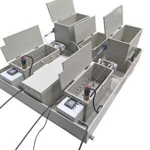 5L Electroplating production line - filtering, mechanical agitation and heating options